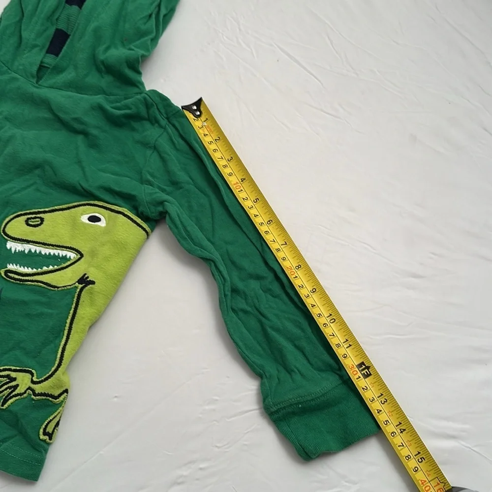 Gap red and green graphic print long sleeve hoodie t-shirts TWO SHIRTS